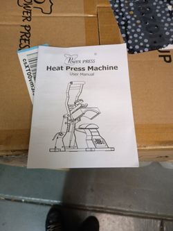 Heat Press Machine (Brand New/Unused)