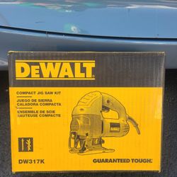 Dewalt Cored Jig Saw New 5.5 Amps