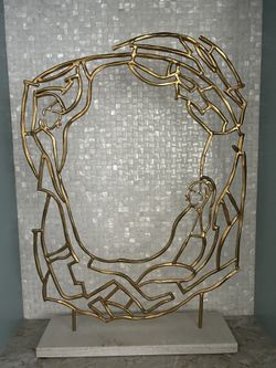 Beautiful Gold Art Statue