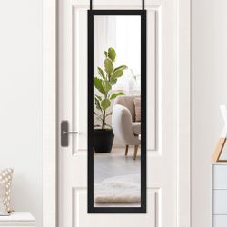 Over The Door Mirror - Full Length Hanging Door Mirror