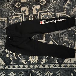 Never used black champion pants