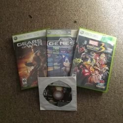 4 Xbox 360 Games 