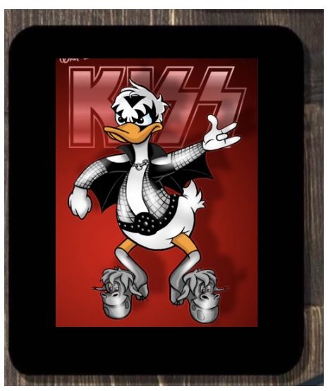 Donald /KISS Mouse Pad 