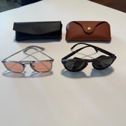 2 pairs of sunglasses