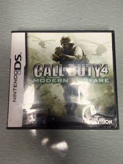 Call of Duty 4: Modern Warfare Nintendo DS Complete CIB - $10