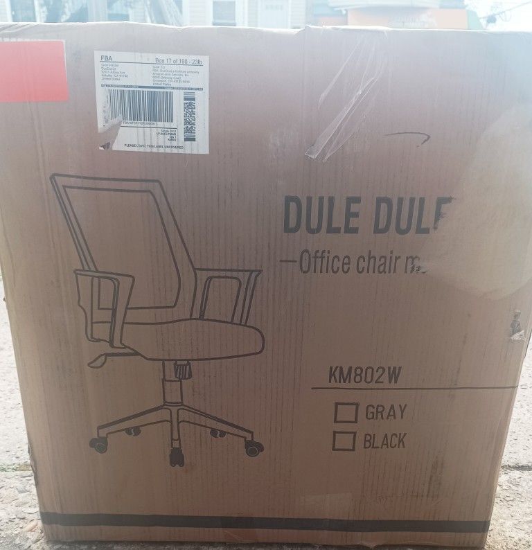 Dule Dule Office Chair out of stock everywhere black colorway