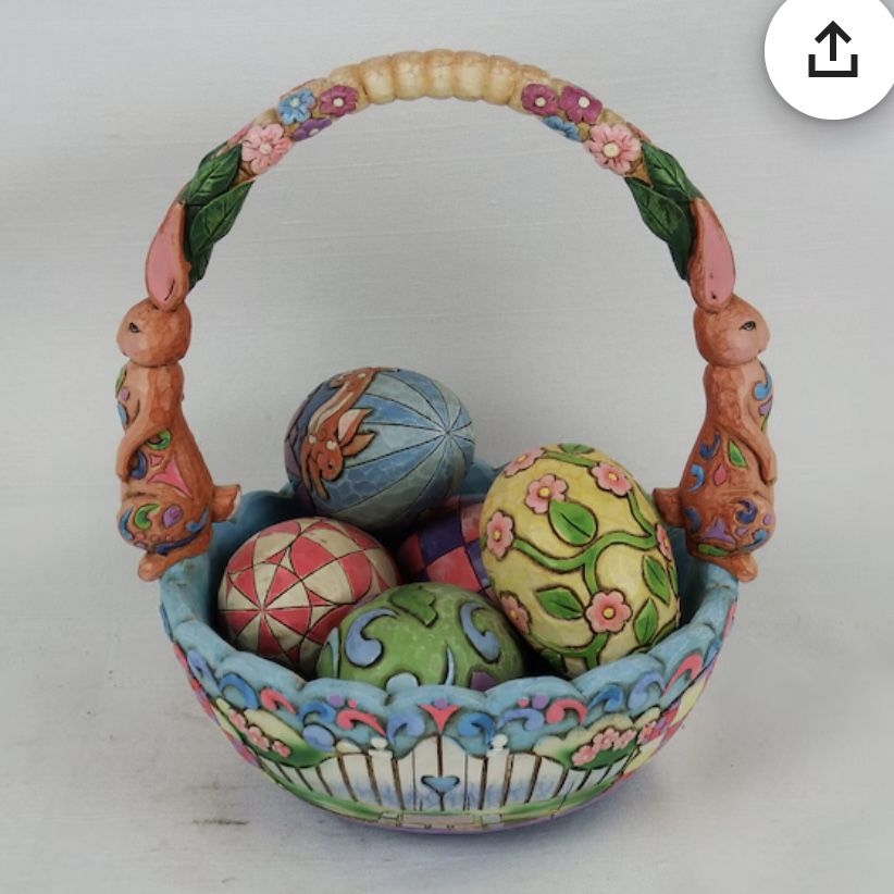 Jim Shore “Hunting Eggs. Finding Joy