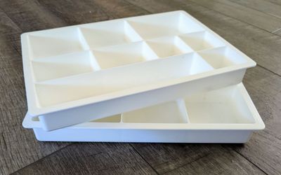 Set of 2 Drawer Organizers for Office Storage, Each measures 10 3/4" x 7 5//8" x 1 1/2". Like NEW.