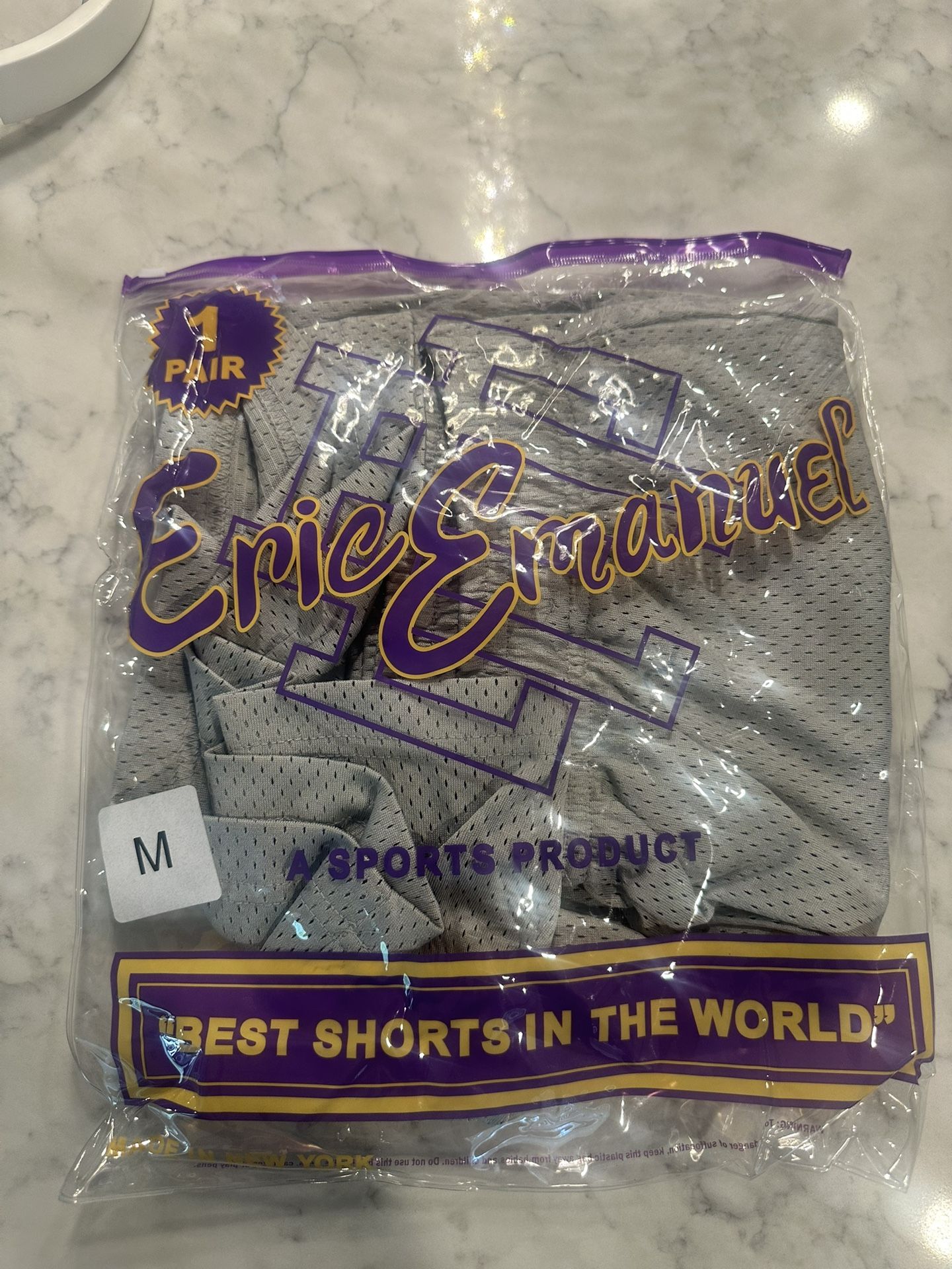Eric Emanuel EE Short Maryland Grey Bolt