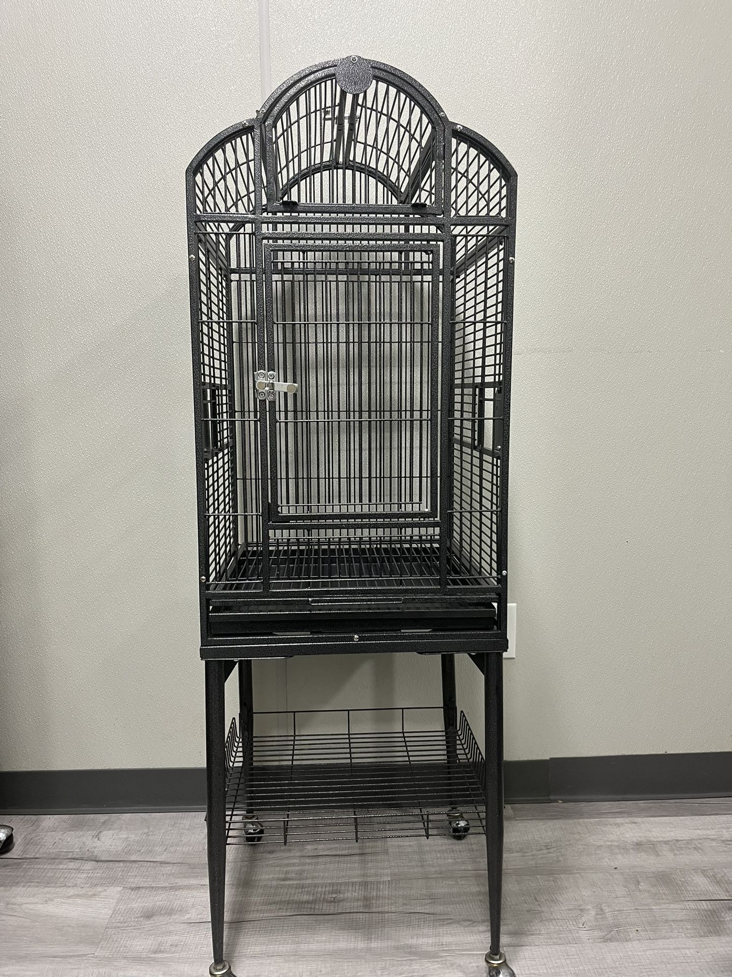 Black Metal Small Bird Cage