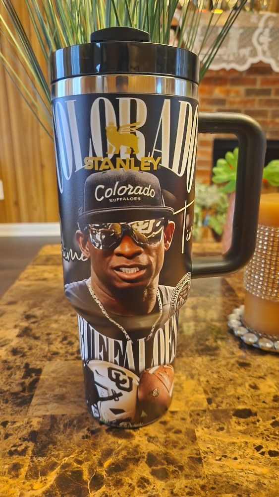 Colorado Buffs Coach Prime Stanley 40oz Limited Edition Tumbler