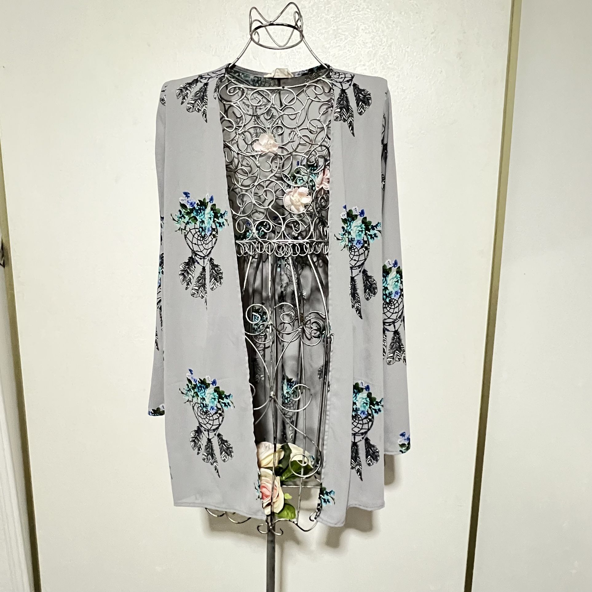 Bohemian Overblouse, Size M / !