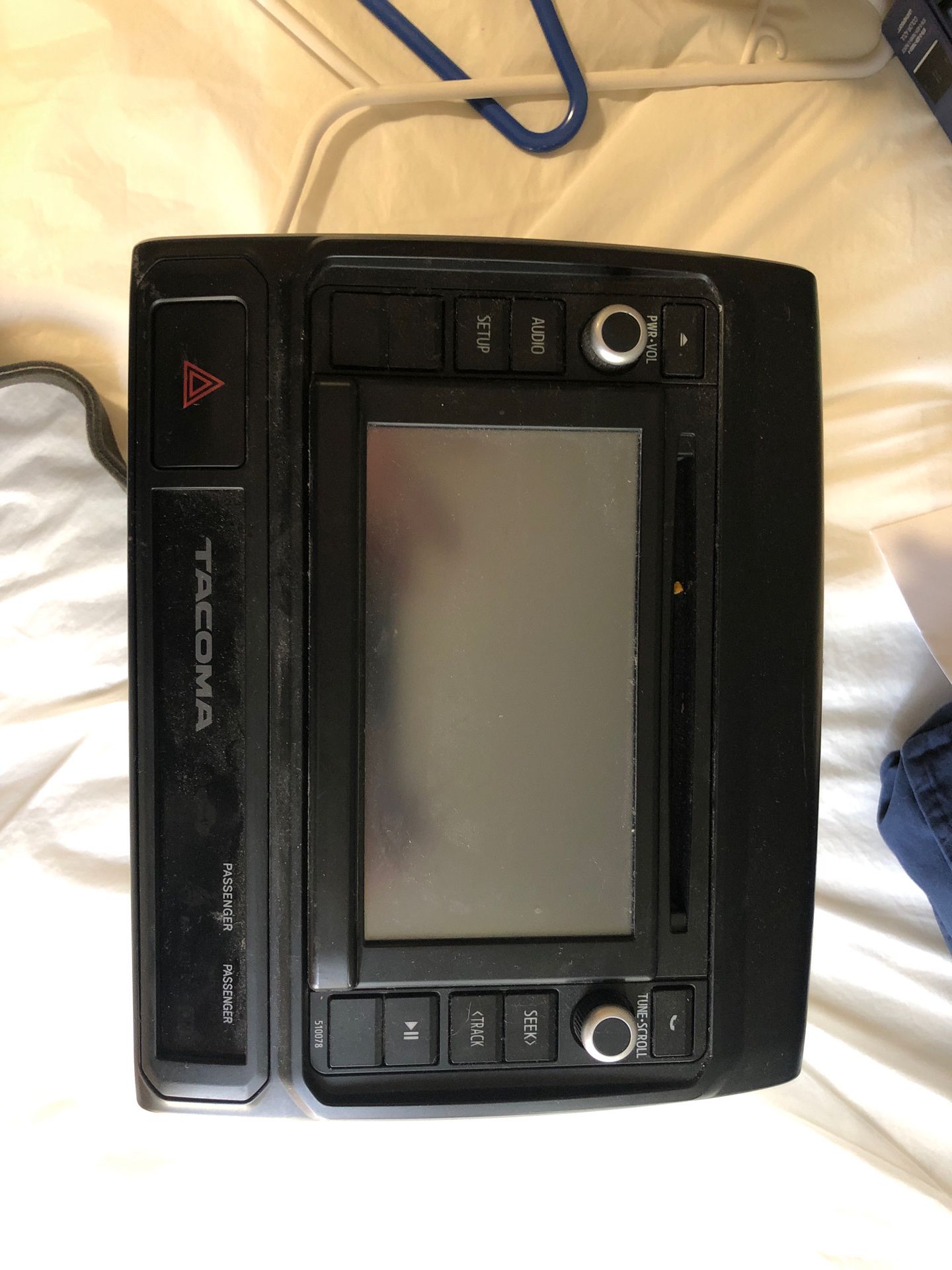 Toyota Tacoma original navigation/stereo system