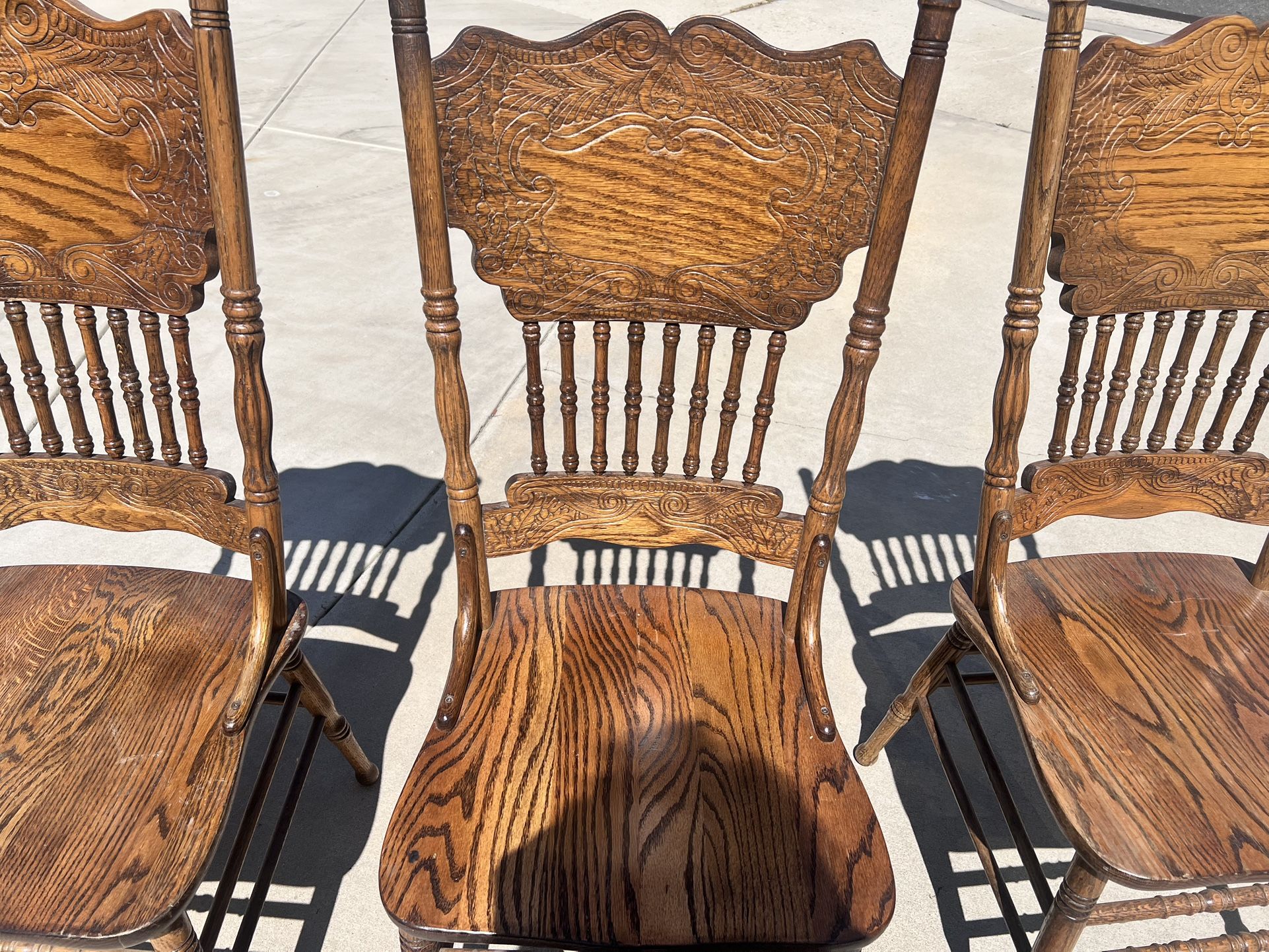 Vintage Oak Dining Chair