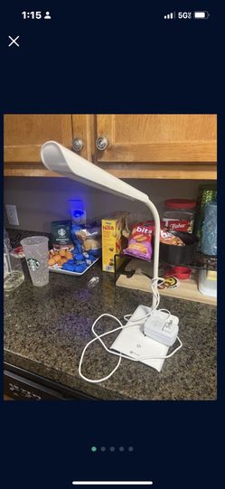 4 Like New Night Lamps Or Office Lamps One is Color Changing 