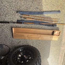 NFT Glass And Bamboo Fishing Rod