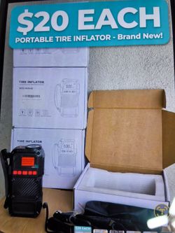 Tire inflator/ compressor