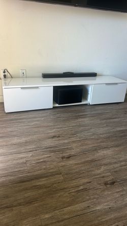 White TV Stand