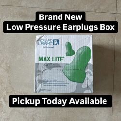 Brand New Low Pressure Earplugs Box (Pickup Today Available)