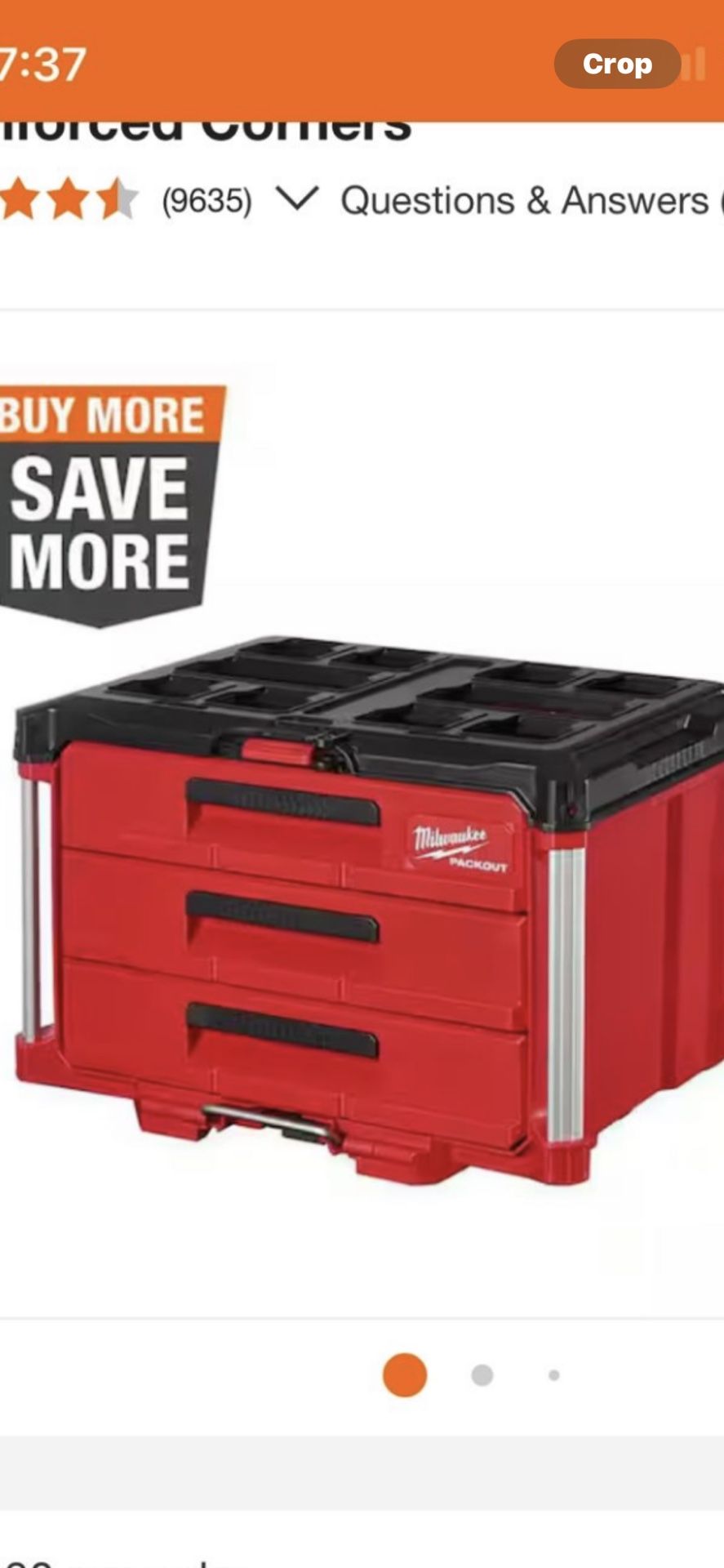 Two Milwaukee Pack Out , Boxes  