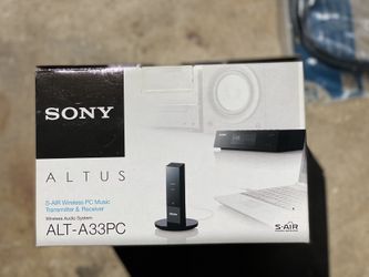 Sony Altus ALT-A33PC & ALT-SA34R Wireless Audio