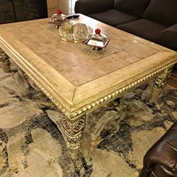 Luxurious Heavy Duty Marble Coffee Tabe Good Condition Asking For $260 Obo