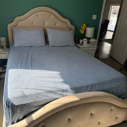 Queen Bed with frame