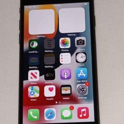 Excellent CONDITION BLACK APPLE  iPhone 7 A1660 UNLOCKED -NEW BATTERY- 