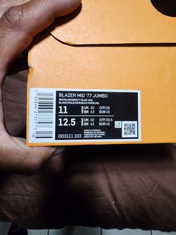 Blazer jumbo sz 11