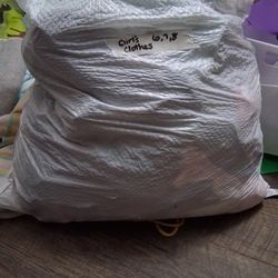 Bag Of Girls Clothes 
