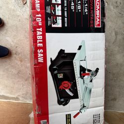 15 Amp Admiral Table Saw