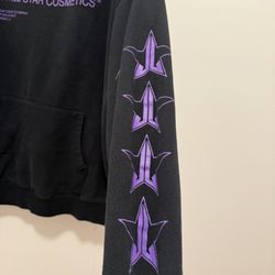 Jeffree Star Hoodie Unisex Size Large Cosmetics Sweatshirt Graphic Anniversary