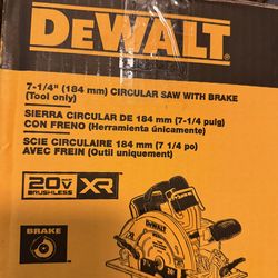 DeWalt skill saw brand new in box