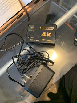 HDMI Switcher Switch 3 to 1 4K