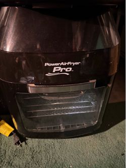 PowerXL Air Fryer Pro oven with a 6-quart or 8-quart capacity.