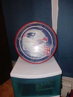 Patriots Clock 