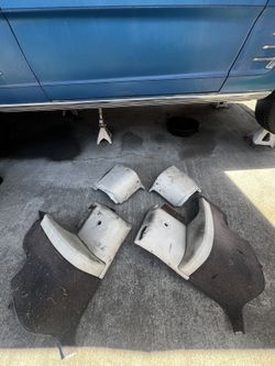 Foxbody Convertible Mustang Rear Panels
