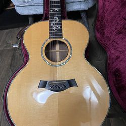 35 Years New Taylor 955 Jumbo 12 String Guitar