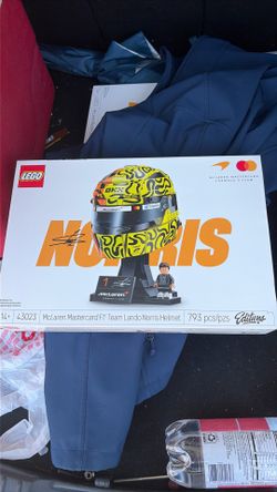 Lego Norris helmet