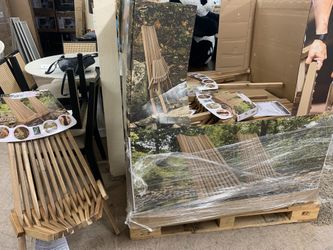 Wooden Outdoor Indoor Chairs