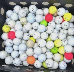 A thousand golf balls for sale
