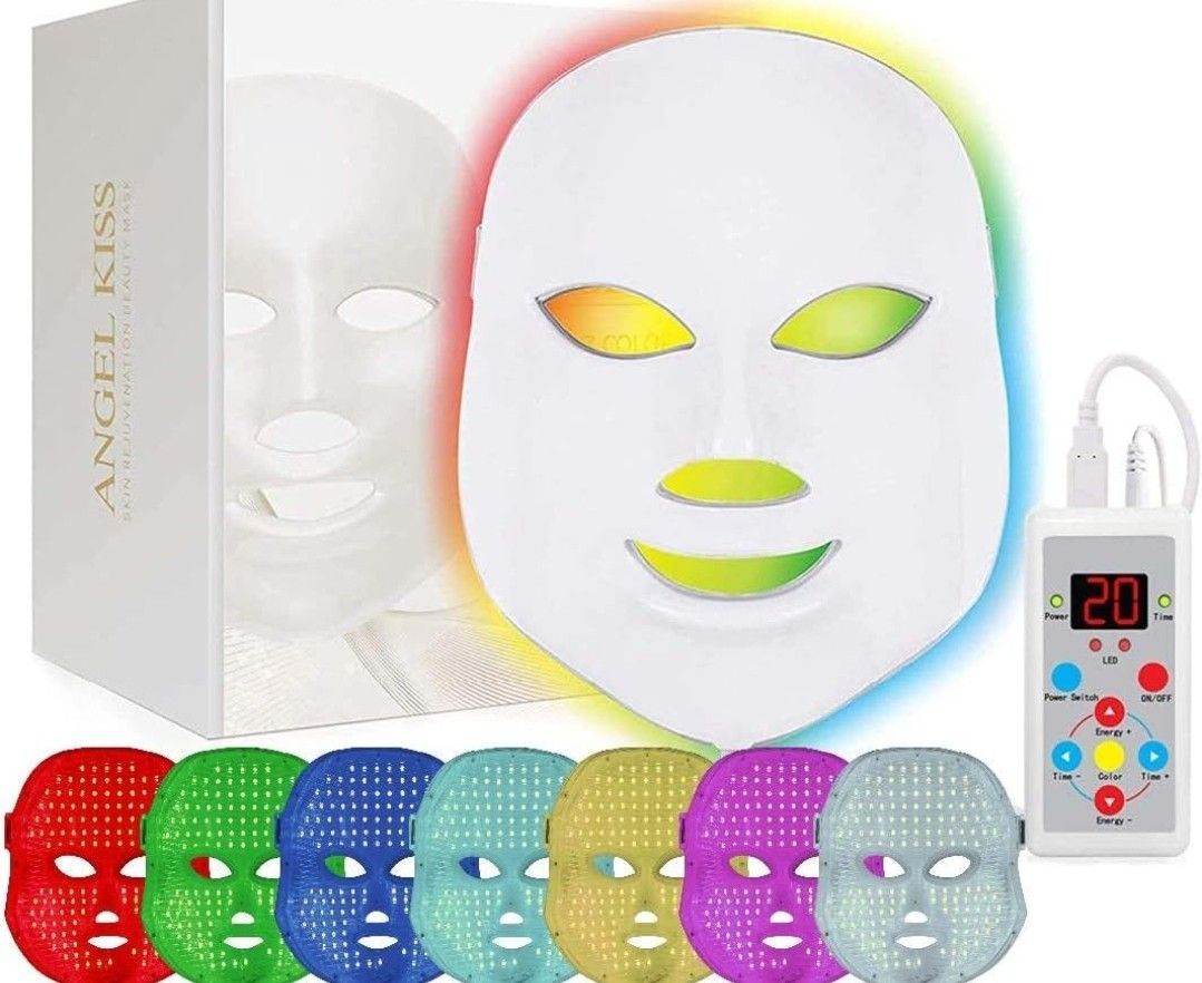 Age-Defying Elegance: Unveiling the Power of 7 Color LED Light Therapy Mask"