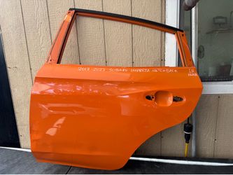 2017 2018 2019 2020 2021 2022 2023 SUBARU IMPREZA HATCHBACK LEFT REAR DOOR OEM USED