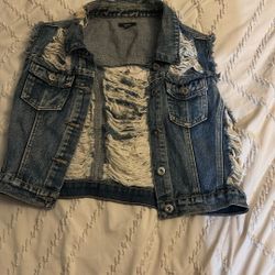L Jean Vest