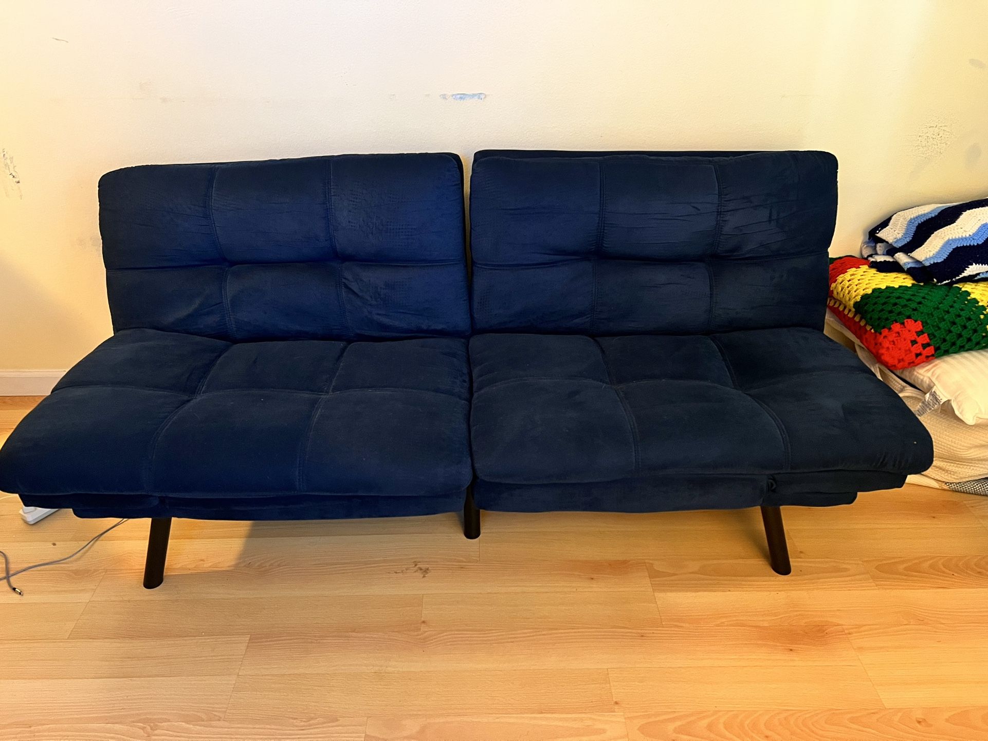 Navy Blue Futon