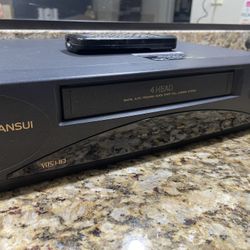 SANSUI  Vhf Player  W/remote 