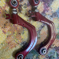 VW/AUDI Rear Adjustable Camber Arms By Godspeed (READ DESCRIPTION FOR LIST OF CARS THESE FIT)
