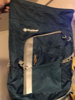 Outdoor back pack great for hiking or keep in trunk with emergency clothing