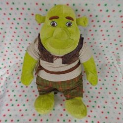 Shrek The Third Ogre Plush 2007 Build A Bear 17” with Outfit