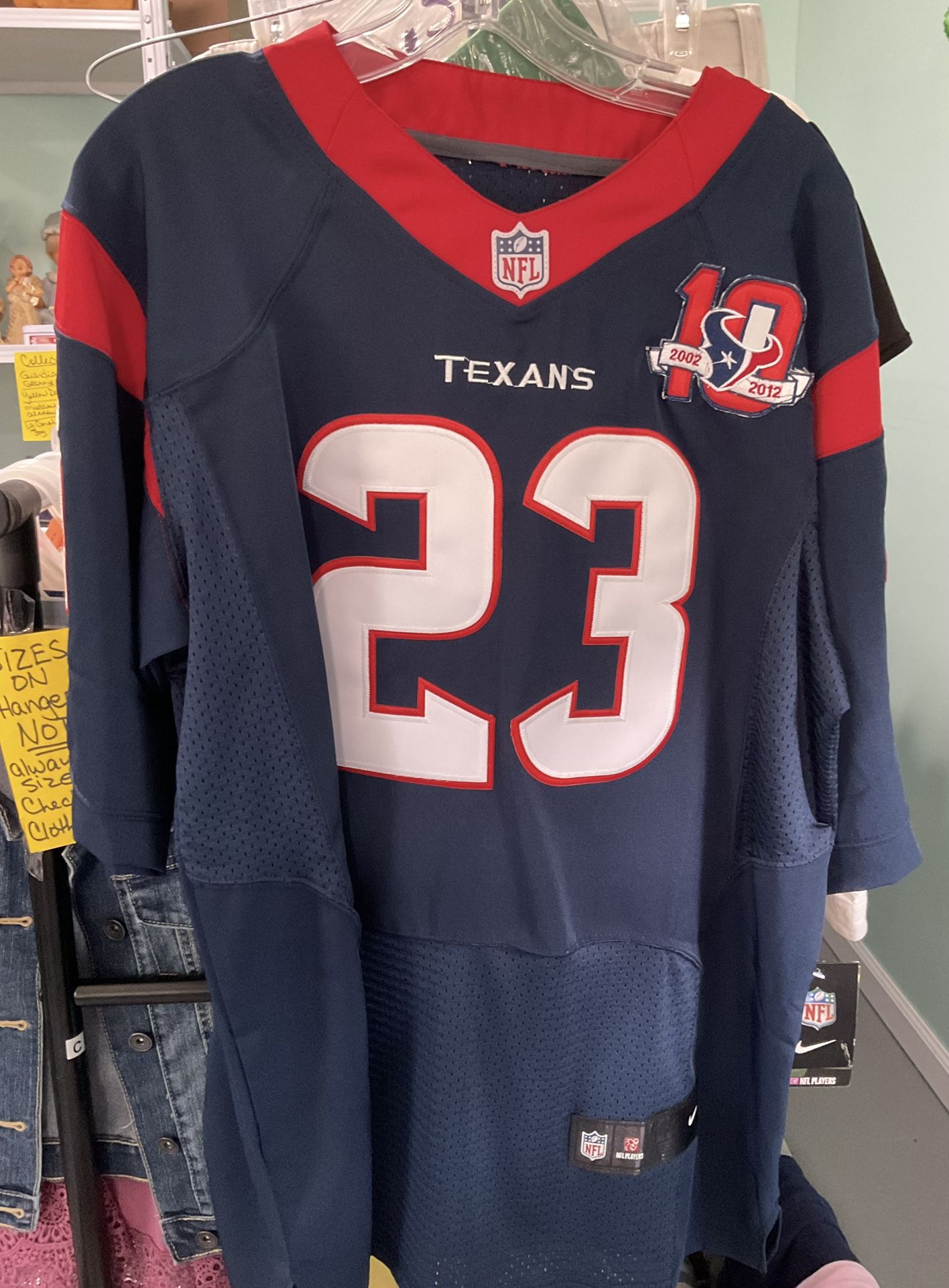 TEXANS JERSEY FOSTER 23 New With Tags